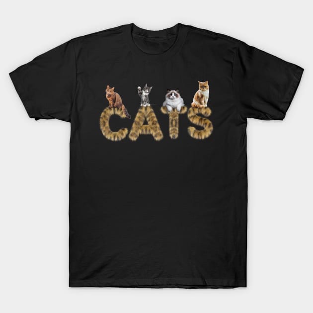 CATS T-Shirt by EmoteYourself